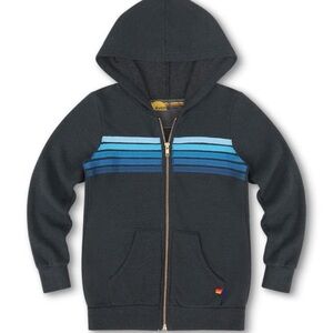 Aviator Nation Kids' 5 Striped Hoodie